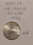 20 lire 1936