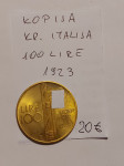 100 lira 1923