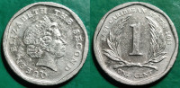 Eastern Caribbean 1 cent, 2013 ***/