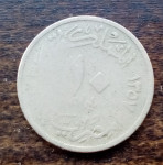 Egipat 10 millimes 1938 Farouk
