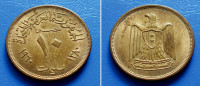 EGIPAT EGYPT 10 MILLIEMES 1960 (1380) KM. 395 - ORAO SA ŠTITOM