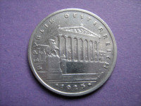 EIN SCHILLING 1925 - SREBRNJAK