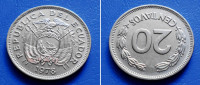 EKVADOR ECUADOR  20 CENTAVOS 1978 KM. 77.2a - NACIONALNI GRB