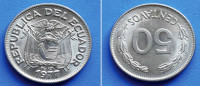 EKVADOR ECUADOR 50 CENTAVOS 1977 KM. 81 - NACIONALNI GRB