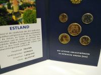 Estland full 1994 - 2004 set coin coins top quality unc LIMITED EDITIO
