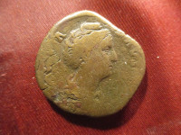 Faustina starija (100 - 140 AD), sesterac, bronca, 24.78 grama