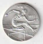 FINSKA 50 MARKKAA 1983 AG UNC
