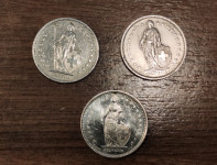 FRANAK ŠVICARSKA - 1 FRANAK