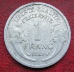 FRANCE 1 FRANC 1941