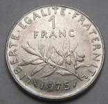 FRANCE 1 FRANC 1975