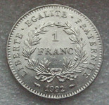 FRANCE 1 FRANC 1992
