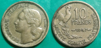 France 10 francs, 1957 ***/