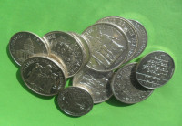 France - 10 Francs 1967 Hercule - Srebro