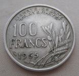 FRANCE 100 FRANCS 1955