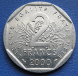 FRANCE 2 FRANCS 2000