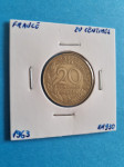Francuska (France) 20 Centimes 1963