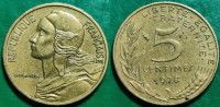France 5 centimes, 1978 /