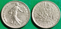 France ½ franc, 1968 ***/