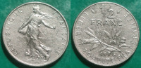 France ½ franc, 1976 /