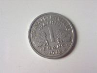 Francuska 1 Franc 1942