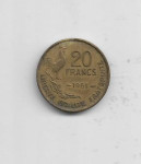 Francuska 20 Francs 1951