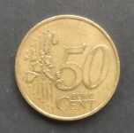 FRANCUSKA - 50 EURO CENT 2001. (km1287)