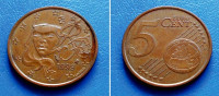 FRANCUSKA FRANCE 5 EURO CENT 1999 KM.1284
