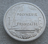 French Polynesia 1 Franc 1996