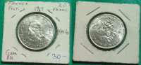 French Polynesia 20 francs, 1967 BU kovano u 2200 primjeraka ***/