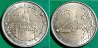 Germany 2 euro, 2018 Berlin "J" - Hamburg ***/