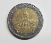 Germany Njemačka, 2 EURO, BERLIN, 2018.