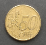 GRČKA - 50 EURO CENT 2002. (km186)