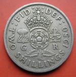 GREAT BRITAIN 1 FLORIN (Two Shillings) 1950