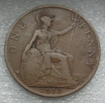 GREAT BRITAIN 1 PENNY 1913