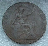GREAT BRITAIN 1 PENNY 1919