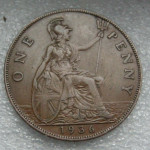 GREAT BRITAIN 1 PENNY 1936