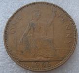 GREAT BRITAIN 1 PENNY 1966