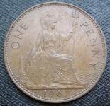 GREAT BRITAIN 1 PENNY 1967