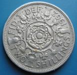 GREAT BRITAIN FLORIN (Two Shillings) 1962