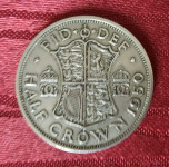 GREAT BRITAIN- HALF CROWN 1950. GEORGE VI