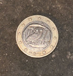 Greece 1 euro owl coin which has the “S” in one of the stars 2002