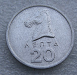GREECE 20 LEPTA 1978