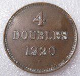 GUERNSEY 4 DOUBLES 1920