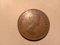 half penny engleska  1965 god