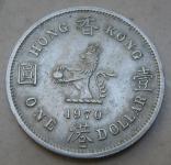 HONG KONG 1 DOLLAR 1970H