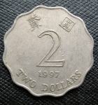 HONG KONG 2 DOLLARS 1997