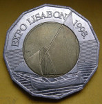 HRVATSKA 25 Kuna 1998 Expo Lisbon