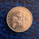 HRVATSKA CROATIA 2 LIPE 2007 godina - VINOVA LOZA