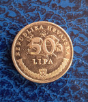HRVATSKA CROATIA 50 LIPA 1998god  DEGENIJA (DEGENIA VELEBITICA)