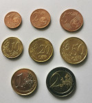 Hrvatska Euro kovanice 2023 set UNC
